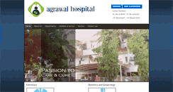 Desktop Screenshot of agrawalhospital.com